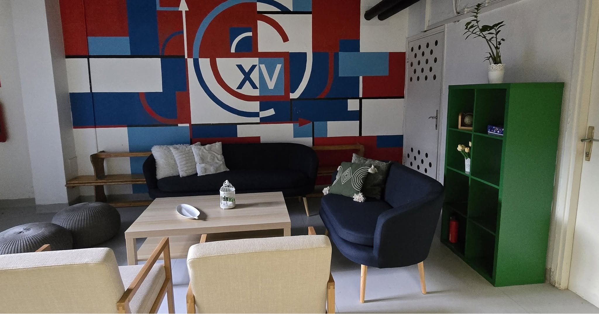 Uređenje podruma XV. gimnazije - prostor za rad i druženje