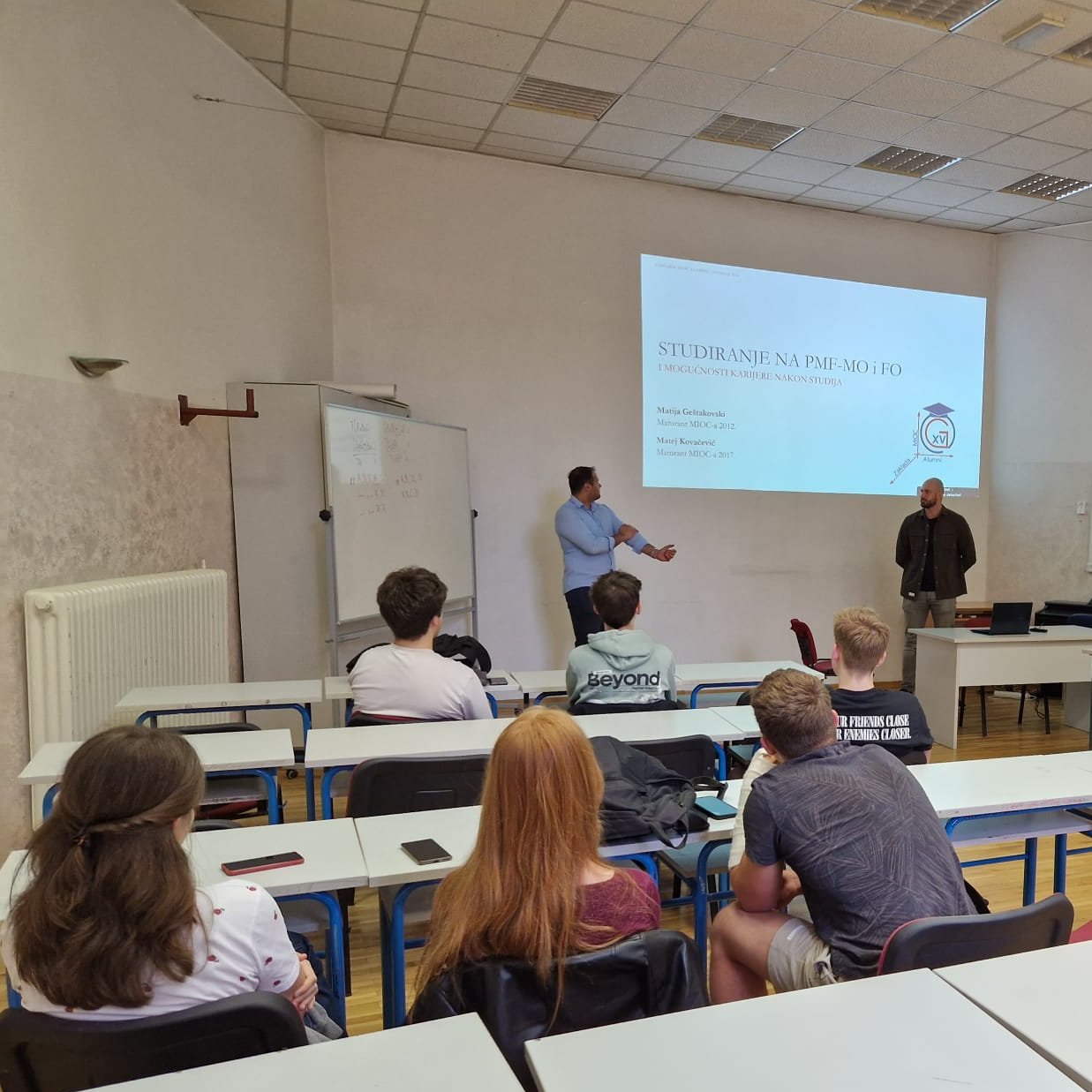 PMF Matematika – predavanje u učionici