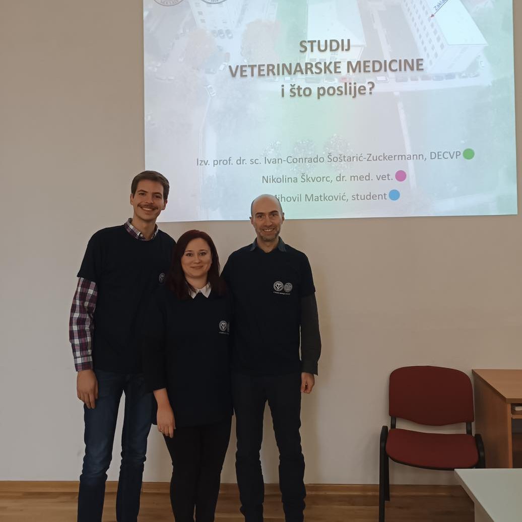 Veterina – predavači pred slajdom